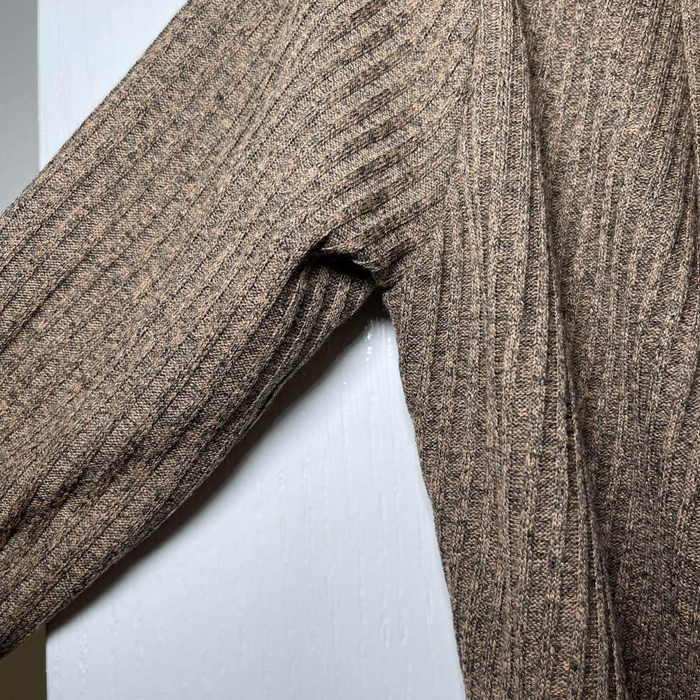 See You Monday Women's Brown Open Front Cardigan - Picture 3 of 8